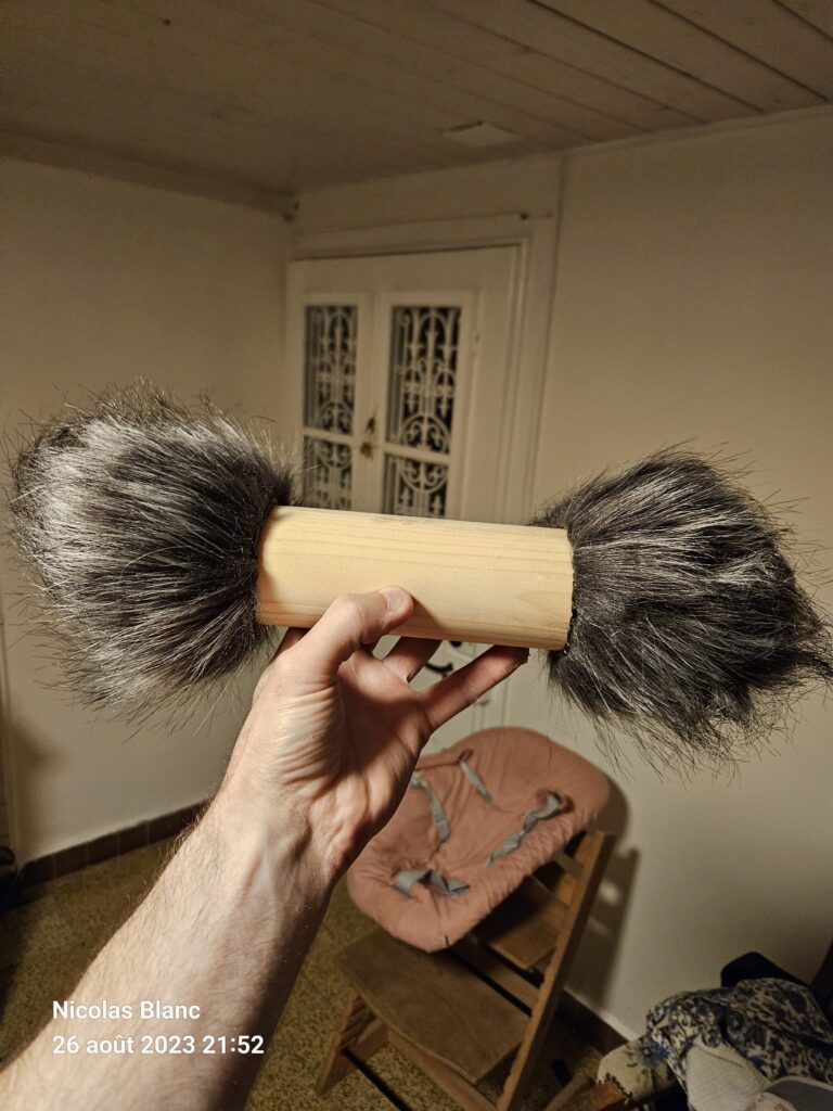 Prototype Hooter avec protections fourrure